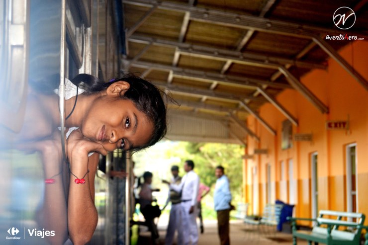 1 Aventuhero - Tren Nuwara Eliya. La mirada
