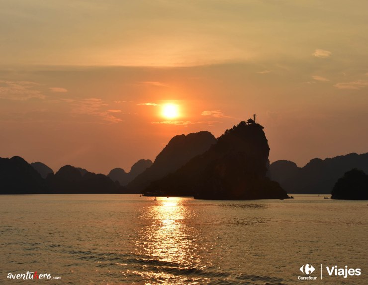 27 Aventuhero - Atardecer en la Bahía de Haloing